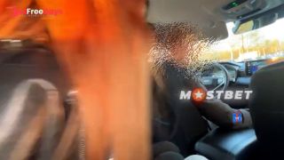 [GetFreeDays.com] 18 Year Old Redhead Gives a Steamy Public Blowjob in a Taxi while the Driver Porn Stream July 2023-9