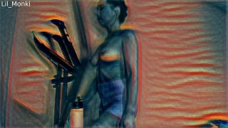 adult xxx video 30 Lil Monki – Cardio Training on Elliptical Machine, chomikuj femdom on fetish porn -0