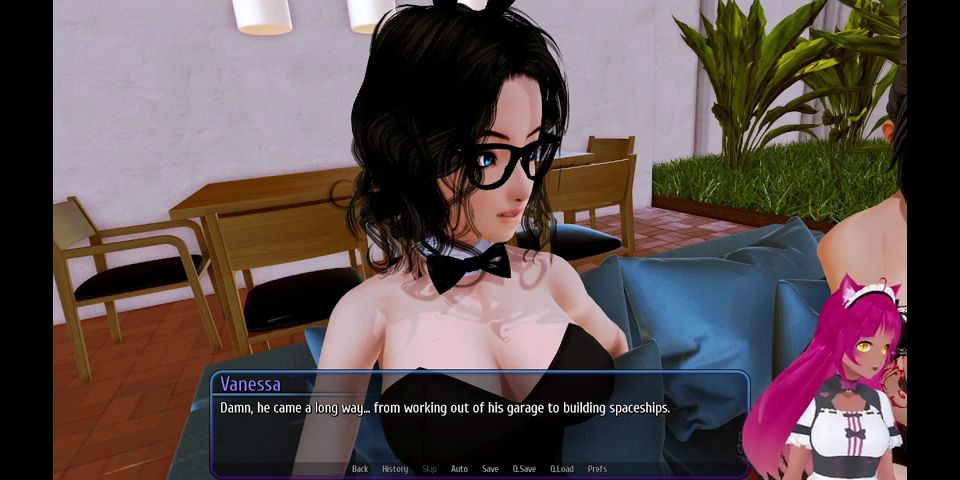 Hd Porn VTuber LewdNeko Plays Harem Hotel Part 48