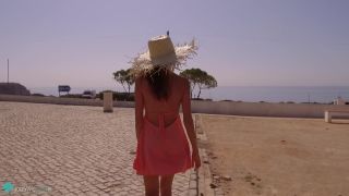 Watch Free Porno Online – Katya Clover in progulka city peach dress CITY WALK ,  on teen -2