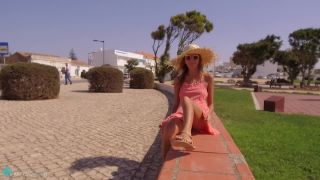 Watch Free Porno Online – Katya Clover in progulka city peach dress CITY WALK ,  on teen -5