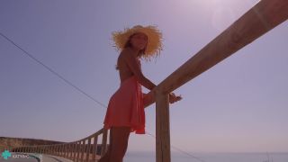 Watch Free Porno Online – Katya Clover in progulka city peach dress CITY WALK ,  on teen -6