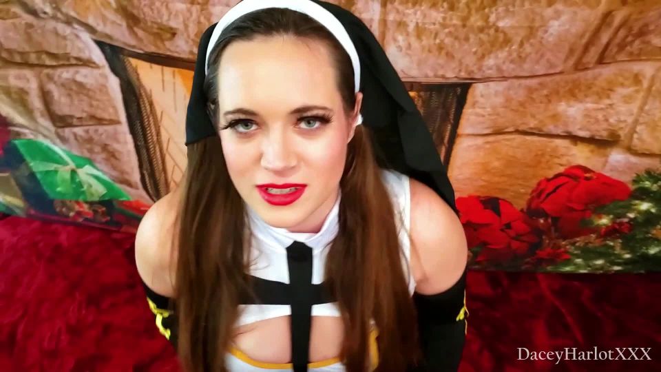 adult xxx clip 32 Dacey Harlot - The Harlot House - Nun Daceys Holiday BJ Confessional - FullHD 1080p - femdom pov - fetish porn grandma blowjob