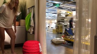 xxx video 14 IviRoses Exhibitionist Public Nudity – Risky IKEA anal dildo barefoot | dildo fuck | public femdom brat-6