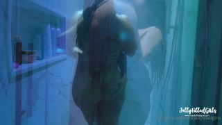 JellyFilledGirls 🎬 Shower Reenactment of Twitter Erotica-2