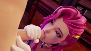 ARicsina - Juicy blowjob, sex with a beauty - Hentai - Animated - FULL VIDEO-1