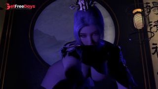 [GetFreeDays.com] 3D super cute Asian slut sitting on the big dick and squirting a lot Adult Clip November 2022-0