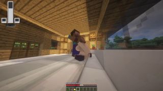 Gaming I went to see my friend after the mine FapCraft-5