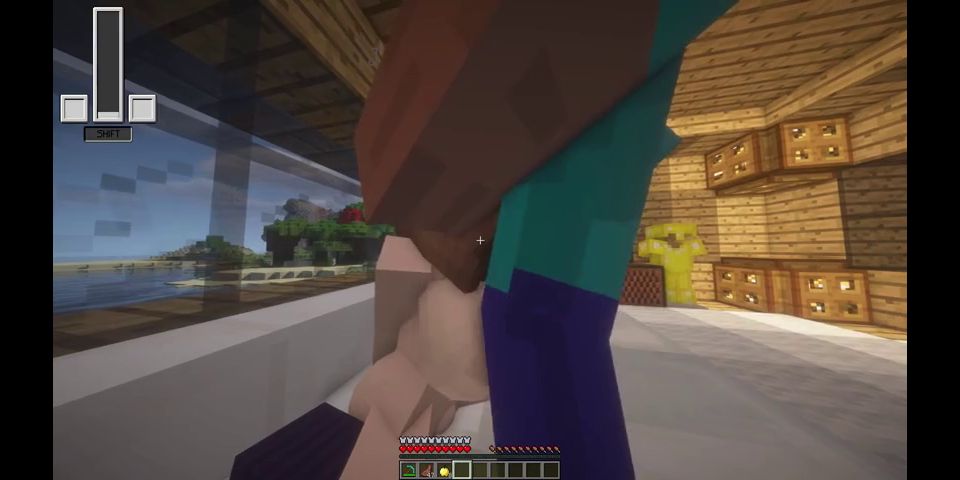 Gaming I went to see my friend after the mine FapCraft