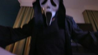 POVProfessor - Bianca Black fucks GhostFace w_facial-4