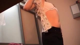 Hidden camera in a modelling  backstage-2