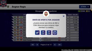 Futbol WORLD SOCCER CHAMPS, CAPITULO 1 TEMPORADA 1- MERCADO DE FICHAJES-0
