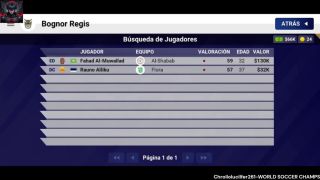 Futbol WORLD SOCCER CHAMPS, CAPITULO 1 TEMPORADA 1- MERCADO DE FICHAJES-2