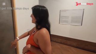 I lose a bet and fuck the art gallery seller-1