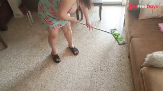 Arab Wife Gets Stuck Under the Couch  Ends Up Fucked Hard-1