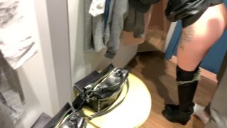 Fast Public Sex in the Fitting Room.-1