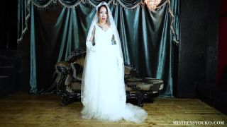 online porn clip 6 femdom in boots fetish porn | Mistress Youko — Wedding Dressed Mistress Controls you | joi-3