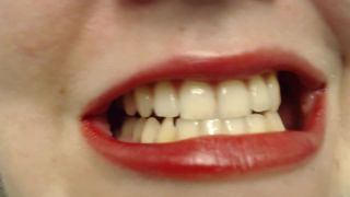 online xxx clip 40 Bright red findom mouth | teeth | femdom porn throat fetish-3