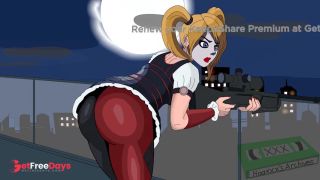 Catwoman Assworship Harley Quinns Butt-1