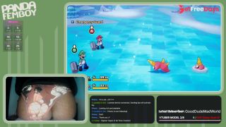 [GetFreeDays.com] PandaFemboy Plays Mario and Luigi Brothership Part 19 Porn Film May 2023-1