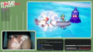 [GetFreeDays.com] PandaFemboy Plays Mario and Luigi Brothership Part 19 Porn Film May 2023-2