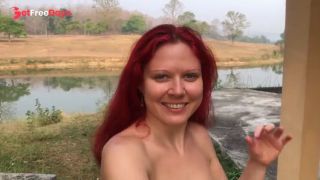 [GetFreeDays.com] Sexy girl shows tits and pussy in the abandoned villa in Thailand Porn Video December 2022-5