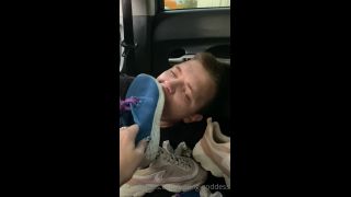 online xxx clip 48 He Worships My Stinky Socks And Sneakers After The Gym – RUSSIAN YOUNG GODDESS, jillian janson femdom on femdom porn -7