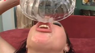 Gianna Michaels Loves Eating Cum from Two Handsome Guys-9