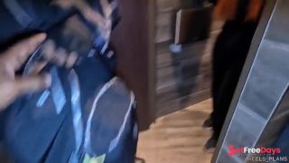 Peruvian Teen Thief Caught and Fucked Wildly in Anal in Hotel Toilet by 2 Str...-2