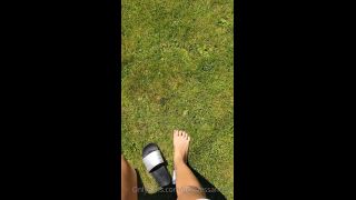 adult xxx video 20 Goddess Ambra — Barefeet on the soft grass, nadia ali foot fetish on pussy licking -6