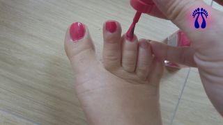 Look How I Take Care Of My Feet With Nail Polish And Masturbation-2