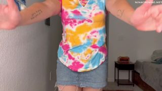 online clip 3 Nina Crowne - Sister Busts Your Balls, leg fetish on femdom porn -0