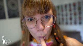 Bett Duett - Girlfriend Blowjob! 1080P - Bettduett-1