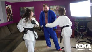 xxx video clip 47 catheter fetish MMA Domination - The Fey Step Sisters Taekwondo Beatdown, wrestling on fetish porn-3