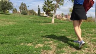 Ivy RosesPublic Park Bare Foot Squirting-8