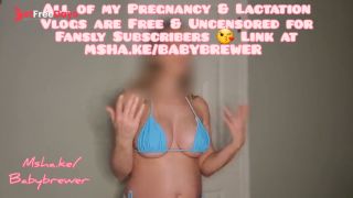 [GetFreeDays.com] Sexy MILF Pregnancy and Lactation Vlog - One of MANY Weekly Video Updates with Titty Milk on Fansly Porn Leak May 2023-4