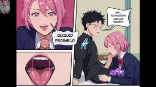 Threesome Ayase and Aira want to fill their pussies with Okaruns thick semen - Dandadan-1