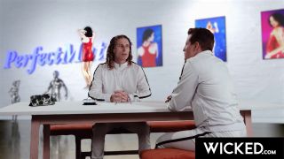 Kylie Rocket,Lexington Steele,Michael Vegas,Seth Gamble,Vanna Bardot,Violet Starr - Wicked - Redhead Sexbot Gets Fucked Hard By Mandroid Dick-1