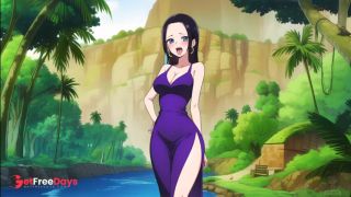 [GetFreeDays.com] Una mamada casual De Nico Robin y Viendo en Ropa Interior a Boa - One Piece Naugthy Pirates cap 16 Porn Clip March 2023-7