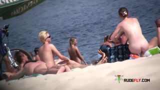 Blowjobs  and sex on a naturist strand 3 Nudism-4