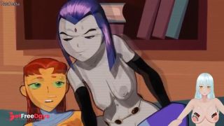 [GetFreeDays.com] Starfire and Raven were thoroughly fucked Porn Stream November 2022-3