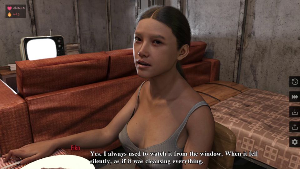 Adult Gameplay Videos - In the Sound of Silence - v0.1 - Cho made Eiko look at his cock