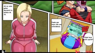 Gohan se folla a Androide 18 en medio del torneo de poder-0