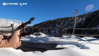 free porn video 6 barefoot crush fetish bdsm porn | Bondage Life – Snow Day Rachel Greyhound | bondage life-7