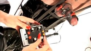 xxx video clip 21 Mistress Alexandra Puts Her Slave In A Cage And Wears A Cape on blonde porn femdom biting-8