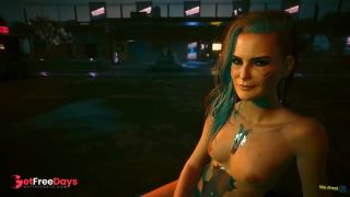 [GetFreeDays.com] Cyberpunk 2077 Rogue - Blistering Love Sex Scenes Game Play Porn Clip October 2022-3