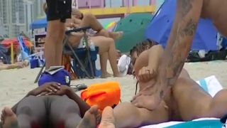 Nudist ebony and big tits nudist at beach International-7