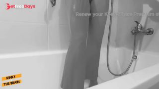 Wet Bodysuit Orgasm in the shower-1