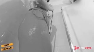 Wet Bodysuit Orgasm in the shower-4