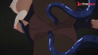 FULL 60FPS Rakuen Shinshoku Island Of The Dead EP 1-2 ALL SEX SCENES FULL HD-6